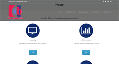 Desktop Screenshot of earnonlinebiz.com