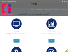 Tablet Screenshot of earnonlinebiz.com